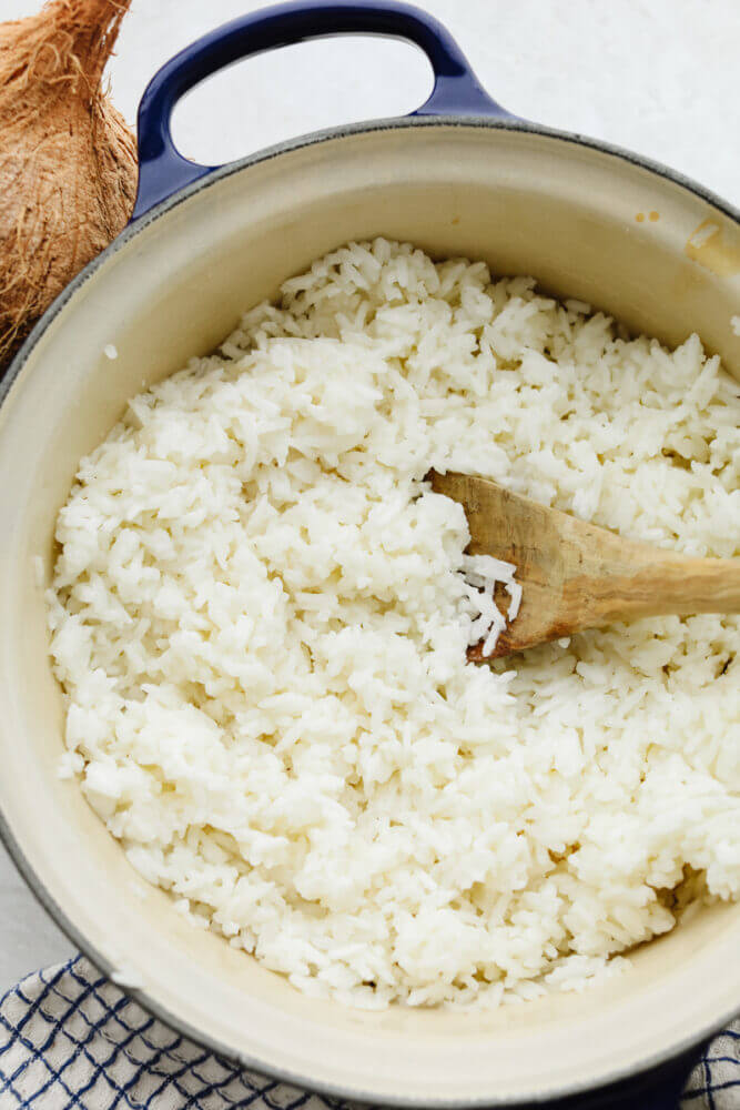 Steamed Coconut Rice