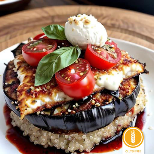 Vegetarian Eggplant Napoleon