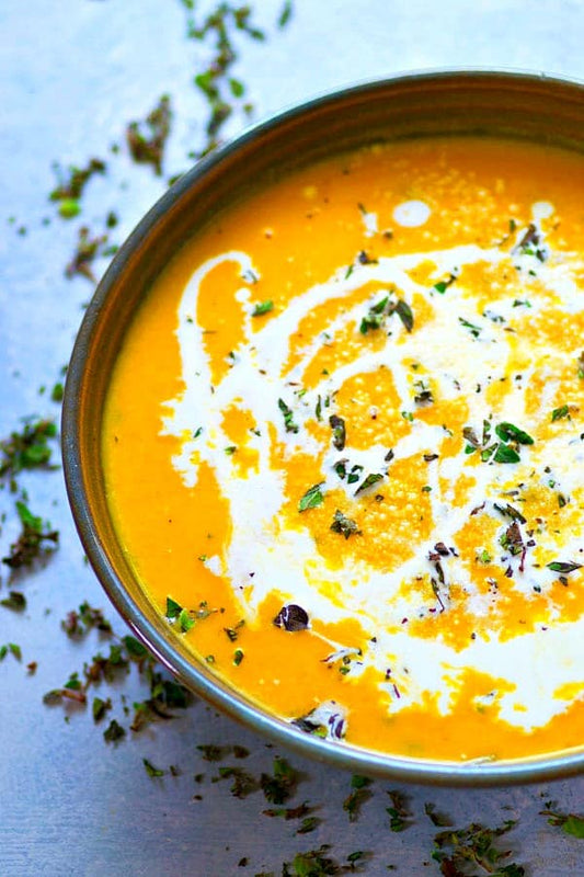 Ginger, Apple & Roasted Butternut Squash Soup