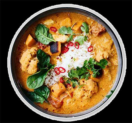 Chicken & Cauliflower Coconut Curry